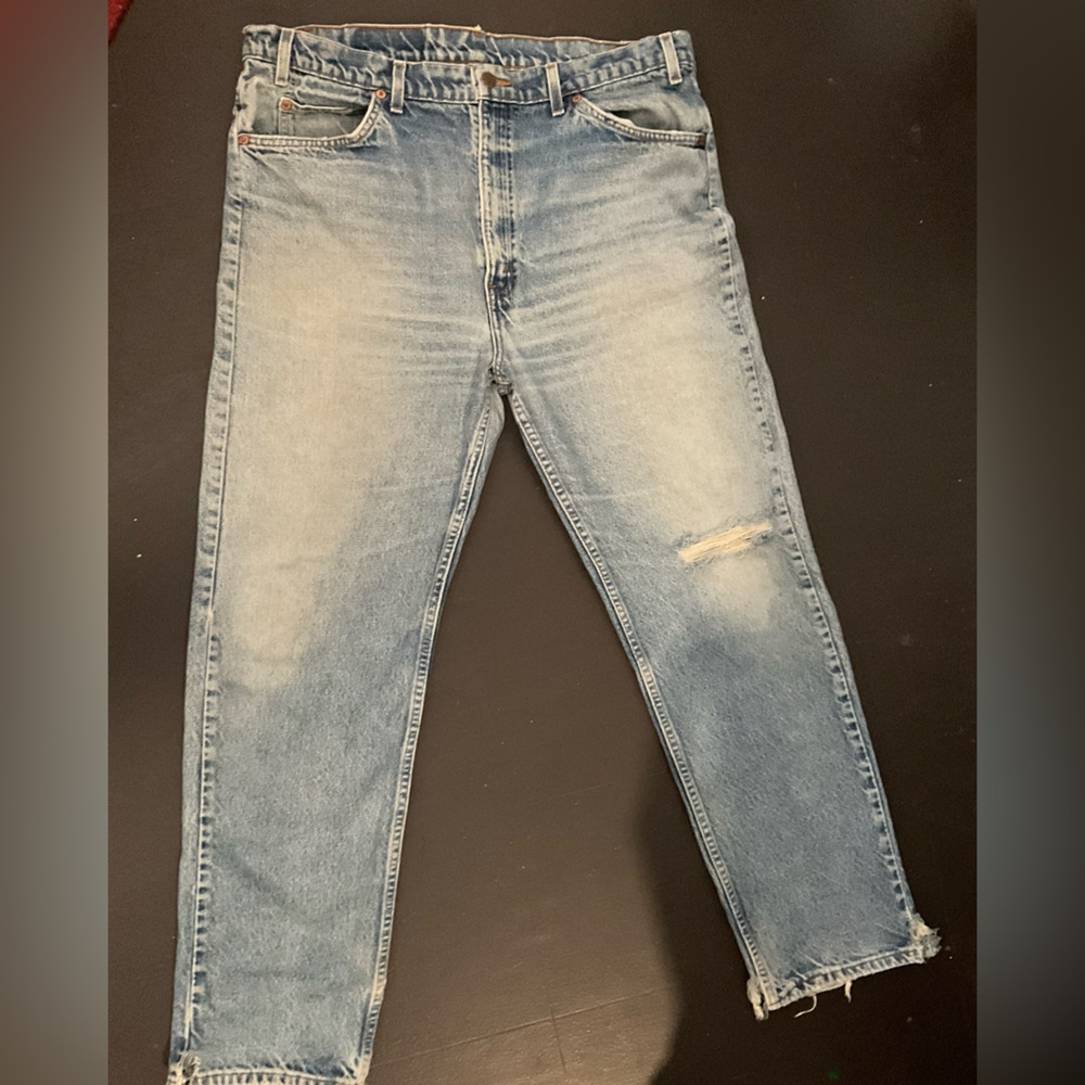 Signature by Levi Strauss Men's Washed Gray Jeans